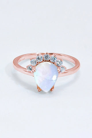 925 Sterling Silver Moonstone Ring