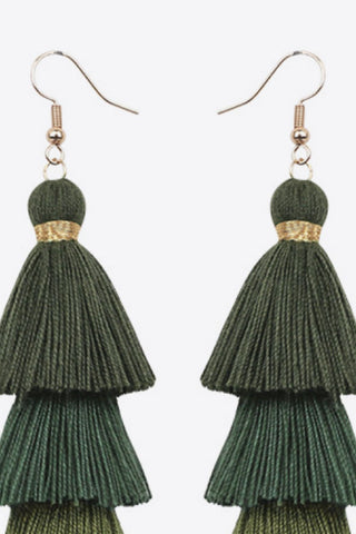 Layered Tassel Earrings