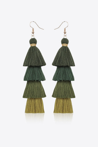 Layered Tassel Earrings